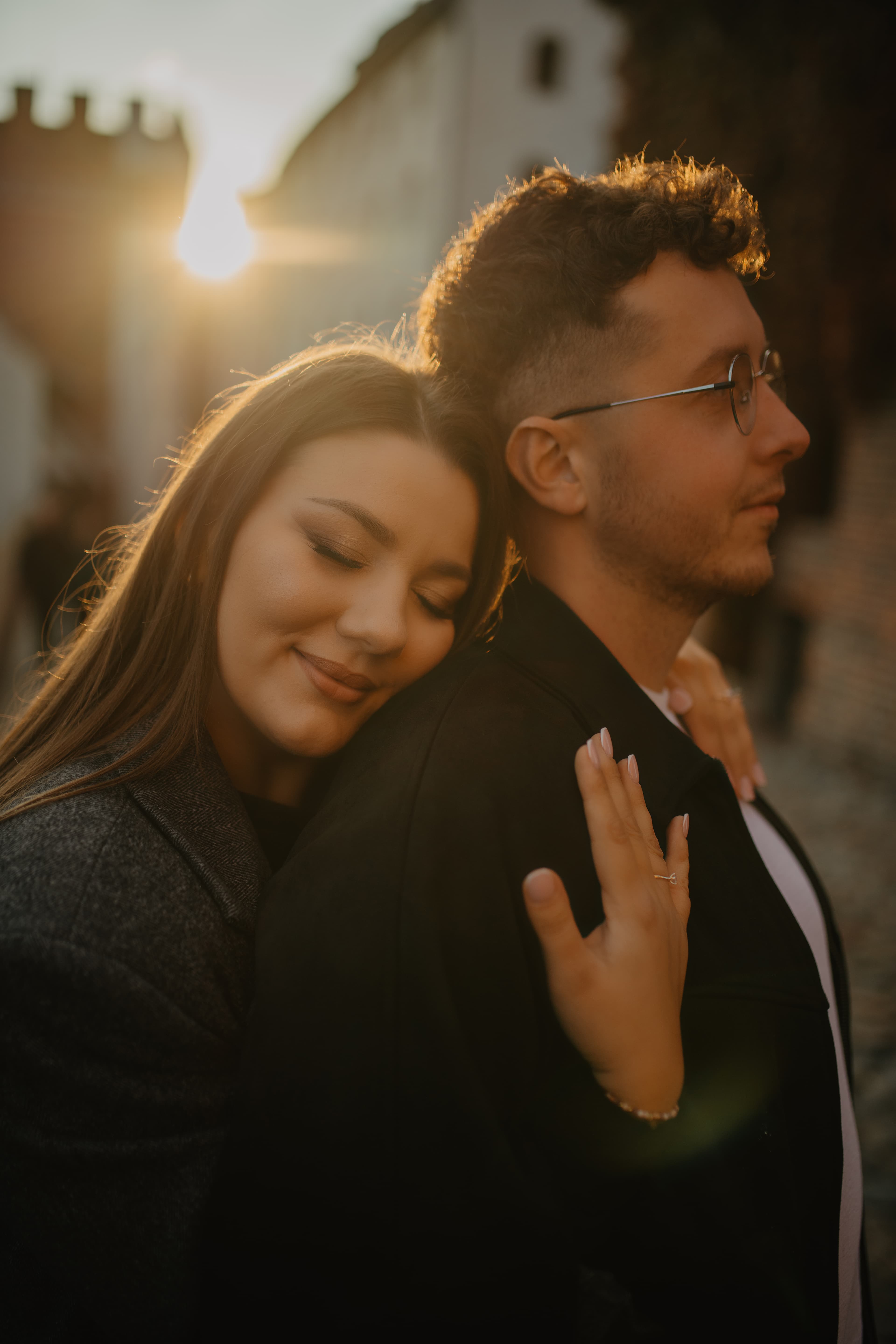 Patrycja i Adrian w romantycznym kadrze